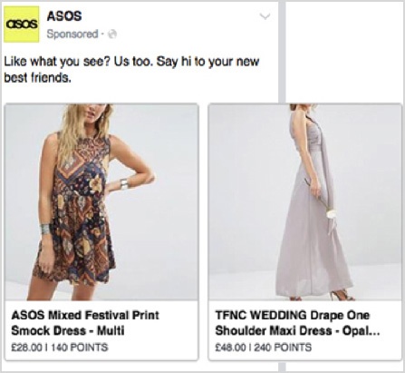 Facebook Retargeting with ASOS Facebook Retargeting with ASOS